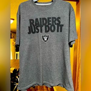 NIKE DRIFIT NFL TEAM APPAREL RAIDERS XXL TSHIRT